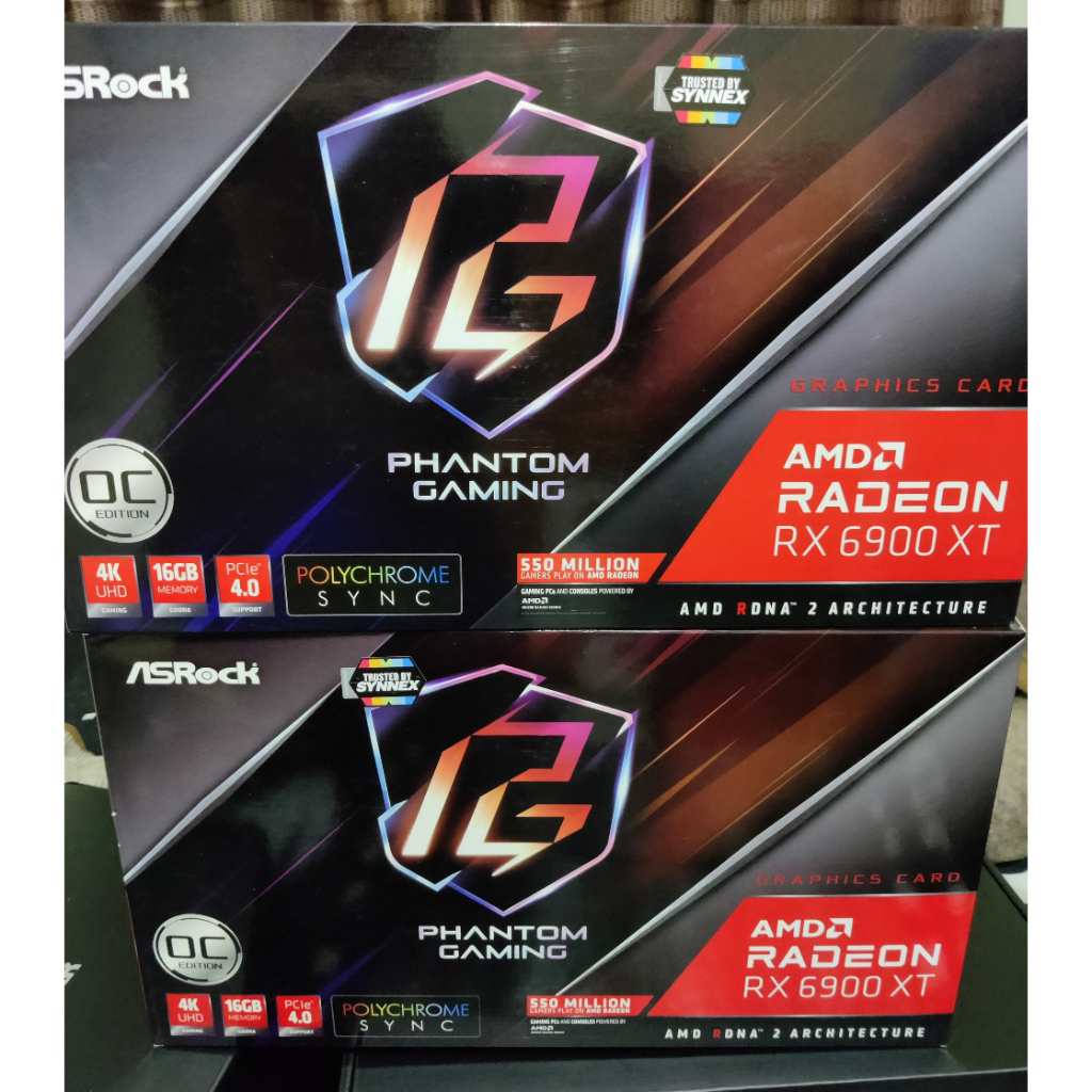 มือสอง ASROCK AMD RADEON RX 6900 XT PHANTOM GAMING