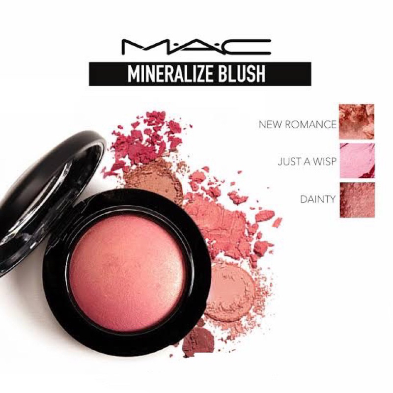 Newly M.A.C ฉลากไทย/พร้อมส่ง All shades available ปัดแก้มรุ่น Mineralize Blush