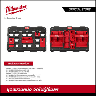 Milwaukee ชุดแขวนผนัง จัดไปผู้ใช้มิลฯ