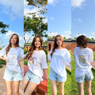 เสื้อ Oversize งาน Honey mood ผ้า cotton ใส่สบาย