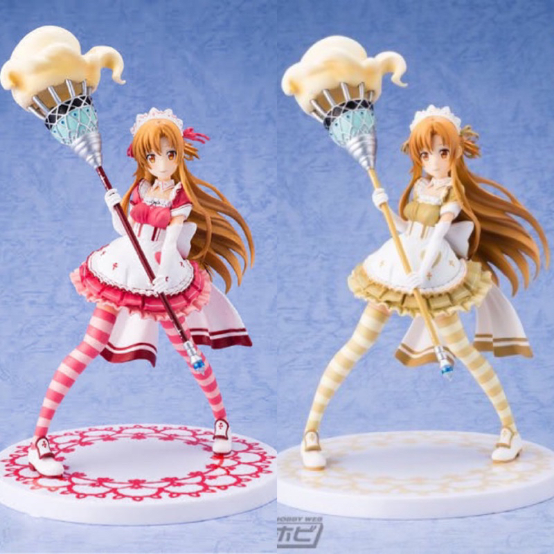 งานแท้ มือ 1 BANPRESTO Ichiban Kuji Sword Art Online Yuuki Asuna Maid World Cream Special Color Cost