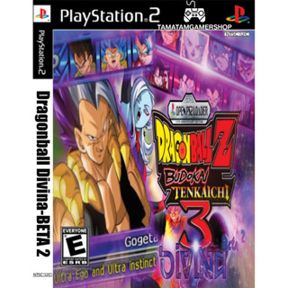 Dragonball Divina-BETA 2 ps2 แผ่นไรท์ เกมps2 dragon ball ps2 แผ่นเพทู ดราก้อนบอล dragonball ps2