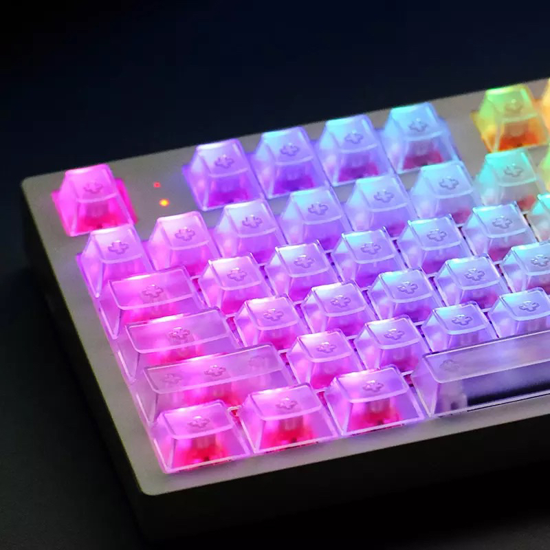 [อ่านก่อนสั่ง] x1 คีย์แคปใส อยากได้ปุ่มไหนสั่งได้ Keycap ABS Transparent ราคาถูก✅