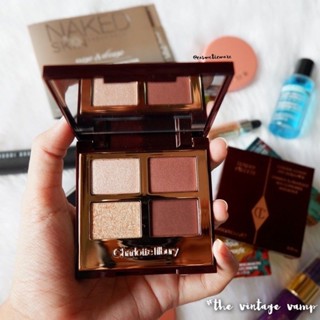 ✨ Charlotte tilbury luxury palette eye shadow 6g.สี The Vintage Vamp