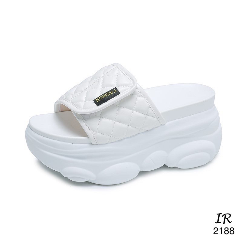 ส่งจากไทย❣️เท้าอวบเผื่อ#รองเท้าสวมส้นตึกส้นเตารีด - รูปที่ 5