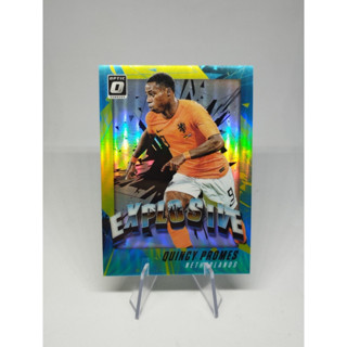 Quincy Promes Explosive Panini Donruss Optic Soccer 2018