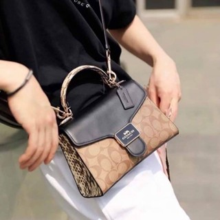 รุ่นฮิต สวยหรูดูแพงมากค่ะ🌟PEPPER SATCHEL IN SIGNATURE CANVAS (COACH C1325)