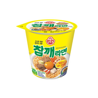 오뚜기 참깨라면 소컵 รามยอนงา มาม่าเกาหลีรสงา เผ็ด 65g x 15คัพเล็ก