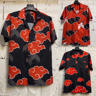 เสื้อฮาวายแสงอุษา นารูโตะ M-4Xl ผ้าไม่ยับ ไม่ร้อน ไม่ต้องรีดแห้งง่าย