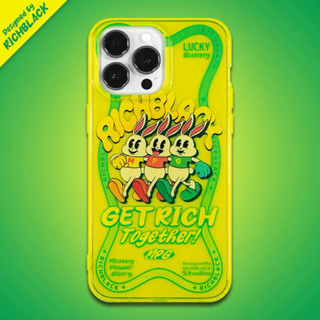 RichBlackcase 💯 Bunny get rich together neon ส่งฟรี✅