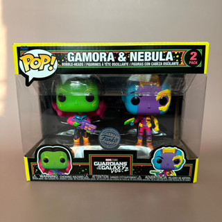 Funko pop Gamora &amp; Nebula[Blacklight]