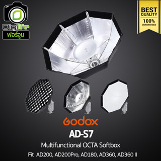 Godox Softbox AD-S7 Multifunctional Octa With Grid ( For AD200 , AD200Pro , AD180 , AD360 , AD360II )