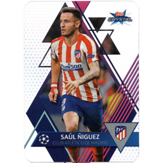 1 x Saul Niguez #7 Topps CRYSTAL 2019/20 cards