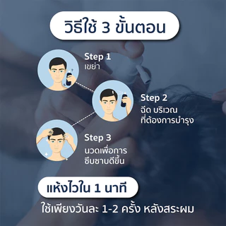 [พร้อมส่ง] HERRMETTO Hair Tonic เฮอร์เมตโต แฮร์โทนิค ลดการหลุดร่วง บาง บำรุงเฉพาะจุด ขนาด 30 ML.