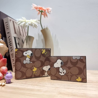 COACH CE714 COACH × PEANUTS 3-IN-1 WALLET