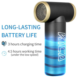 จัดส่งด่วน 4 ชั่วโมง (ของแถมดูตามรูปภาพ) KiCA Jetfan2S พัดลมไร้สายแบบพกพา Turbo Electric Air Blower