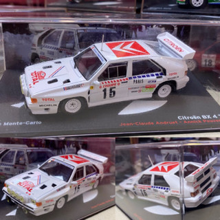 สายฝุ่น Citroën BX 4 WRC รายละเอียดสวย ขนาด1/43 นำเข้าJapan