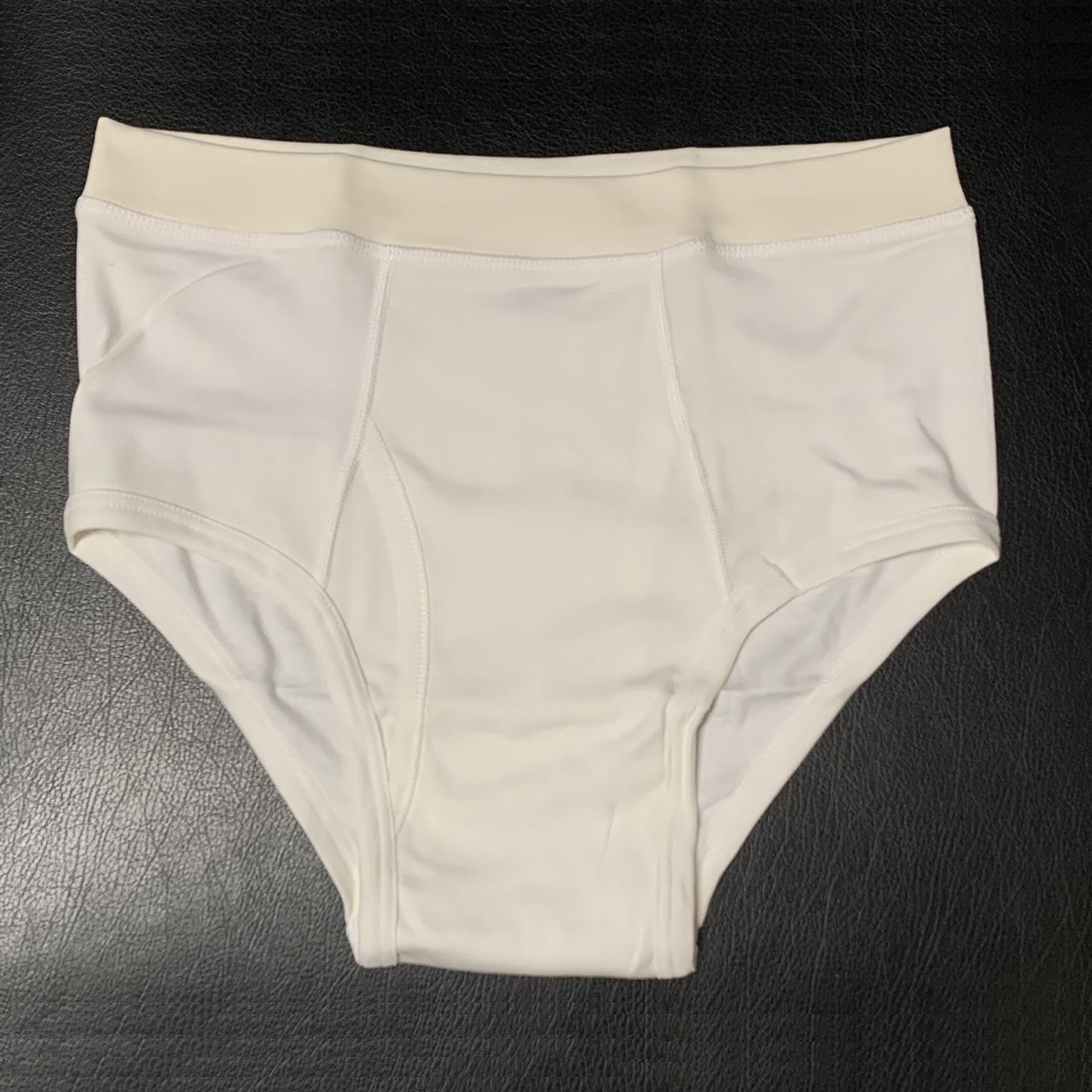 🔥ล้างสต๊อก(ตำหนิออกเหลือง) กางเกงใน GQ XXL(WHITE)