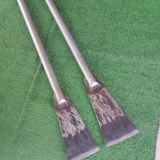 เสียมสับปล์าม ขุดหน่อกล้วยด้ามแป๊บ(ร่นใหญ่)หน้ากว้าง12ช.มทำม…