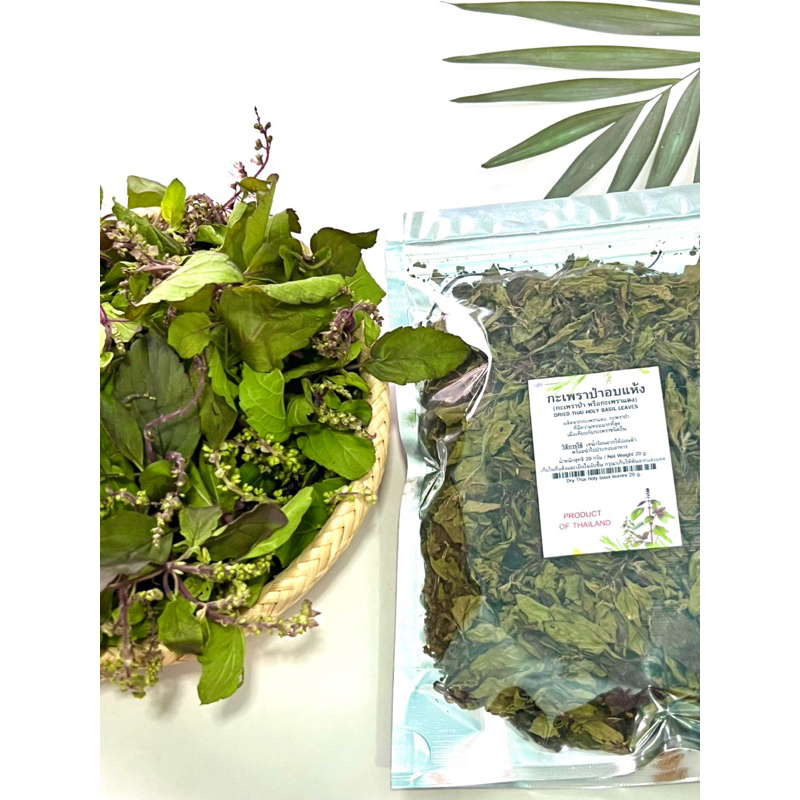 กะเพราป่าอบแห้ง 20 กรัม – ออลซีซั่นฟู้ดส์ Allseasonfoods