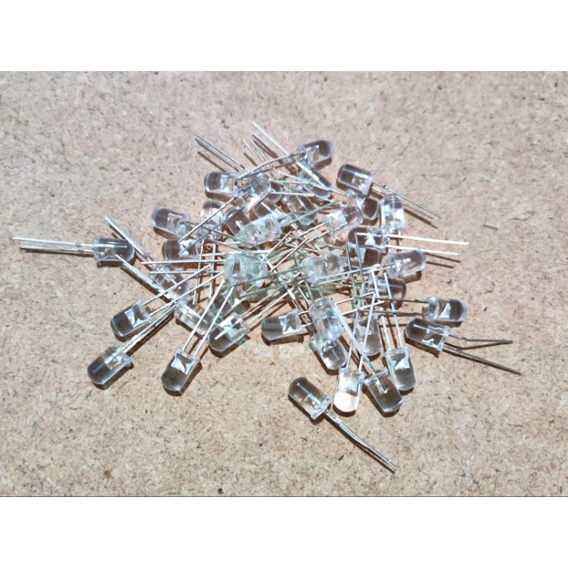 หลอด LED 5mm. super bright แสง Ultra Voilet(UV) (1 ชุด 5 หลอด และ 10 หลอด)