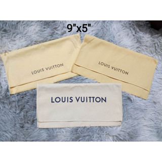 LOUIS VUITTON ถุงผ้าสำหรับกระเป๋าตังค์ใบยาว แท้💯%