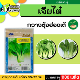 เจียไต๋ 🇹🇭 กวางตุ้งฮ่องเต้ ขนาดบรรจุประมาณ 1100 เมล็ด อายุเก็บเกี่ยว 30-35 วัน