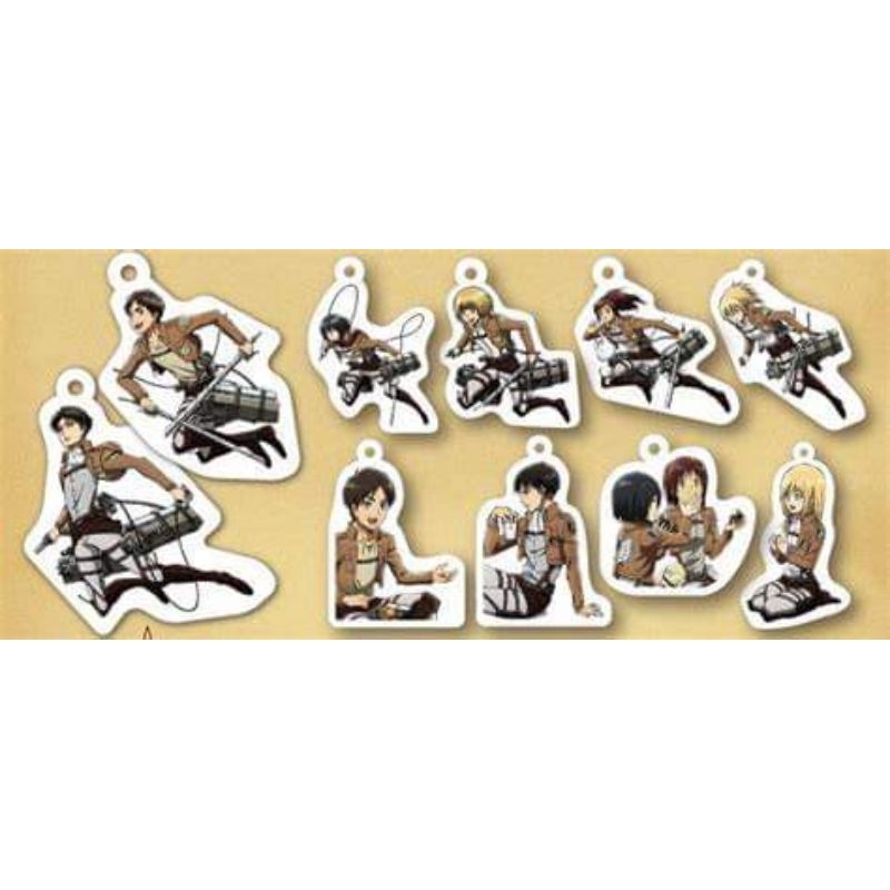 พวงกุญแจ​ผ่าภิภพไททัน​ Attack on Titan Reflector Keychain(ของ​สะสม​ผ่าภิภพไททัน)​