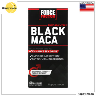 Force Factor, Black Maca, 60 Capsules