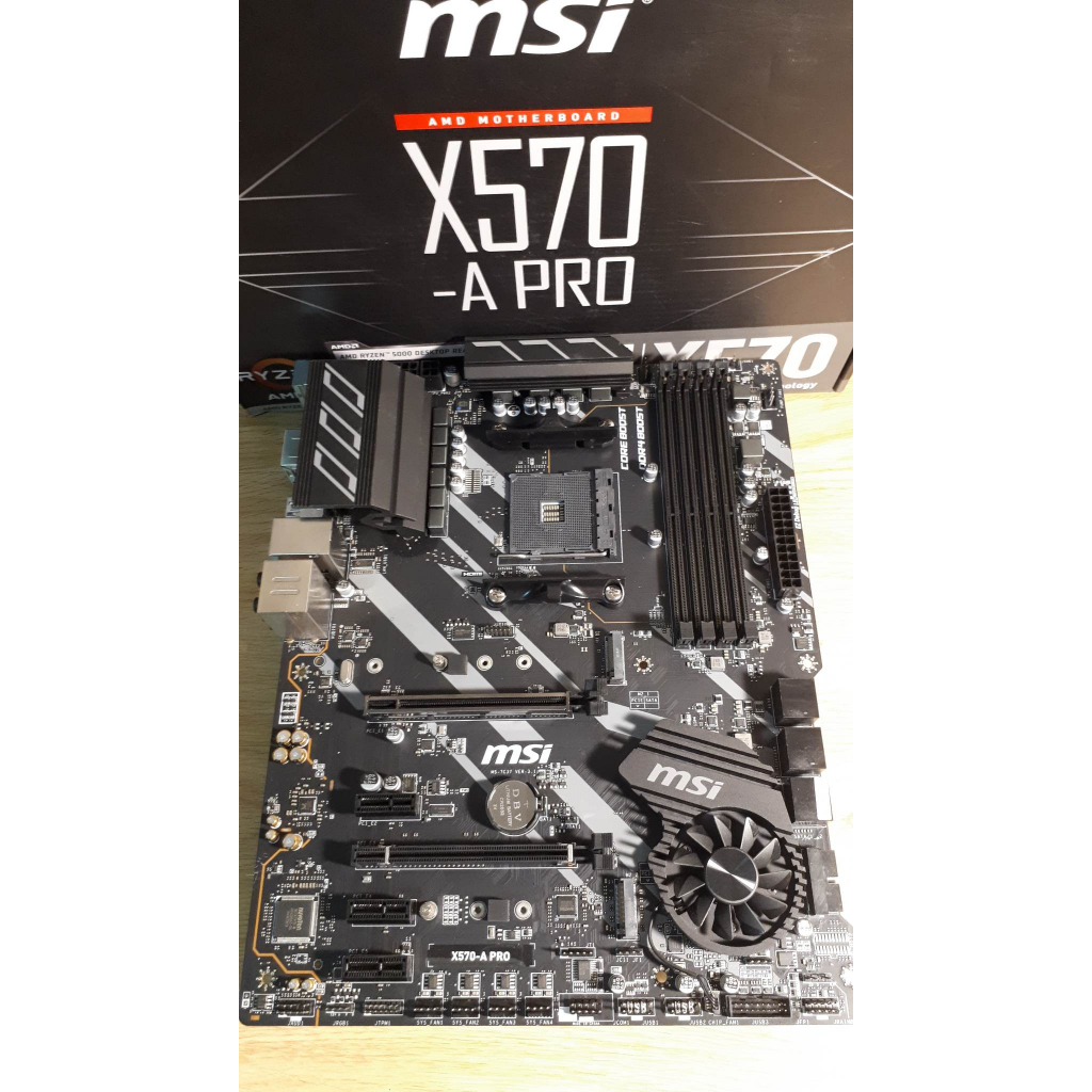 MAINBOARD (เมนบอร์ด) AM4 MSI X570-A PRO