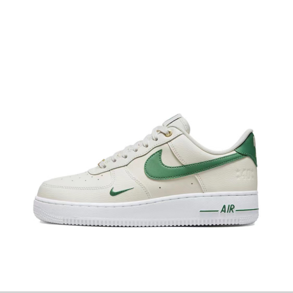 (พร้อมส่ง ของแท้100%) Nike Air Force 1 '07 SE "Off-white Green"