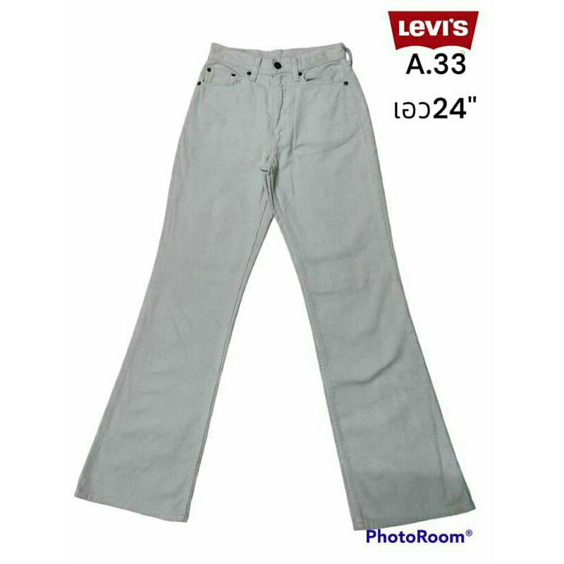 LEVI'S 517 แท้ เอว24"กางเกงลูกฟูกหญิง