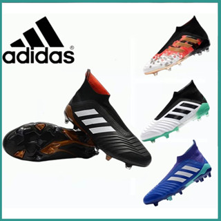 【บางกอกสปอต】Adidas_Predator 18+x Pogba FG soccer shoes รองเท้าสตั๊ด คุณภาพที่ดีที่สุด ที่ถูกที่สุด ฟุตบอลบู๊ทส์ 39-44