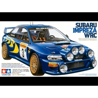 พลาสติก โมเดล ประกอบ TAMIYA สเกล 1/24 Subaru Impreza WRC Monte Carlo 1998 (24199)