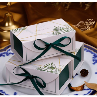 Series 49 (แพ็ค10) ถุงของขวัญ กล่องของขวัญ ขนาด12*7.8*5.5cm กล่องของชำร่วย กล่องเบเกอร์รี