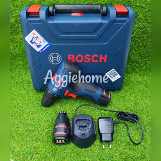 BOSCH สว่านไขควงไร้สาย Li-on 12V. รุ่น GSR 120-LI (แบต 1.5Ah x2 ก้อน+แท่นชาร์จ) สว่าน สว่านไร้สาย