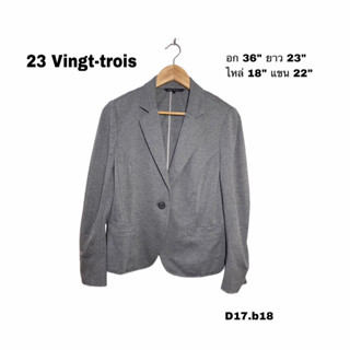 23 bingo-trois women suit เสื้อสูทผู้หญิง อก 36 ยาว 23