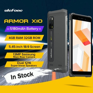 Ulefone Armor X10 Rugged Phone  4GB +32GB 5180mAh Global Version Waterproof Smartphone  5.45“ Android 11 NFC