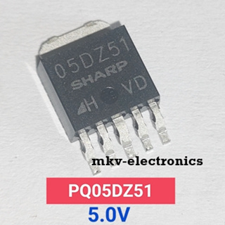 (1ตัว) 05DZ51 , PQ05DZ51 , 5V 0.5A , IC Regulator , TO252-5 (รหัสสินค้า M03205)