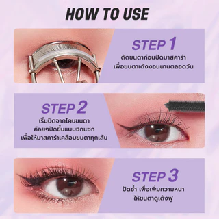 bnb barenbliss Roll To Volume Mascara มาสคาร่า ปัดขนตา กันน้ำ ขนตายาว งอนหนา ติดทนนานตลอดวัน