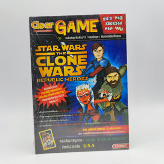 STAR WARS the clone wars หนังสือเกม ของใหม่ new seal PS2 PS3 XBOX360 PSP Wii