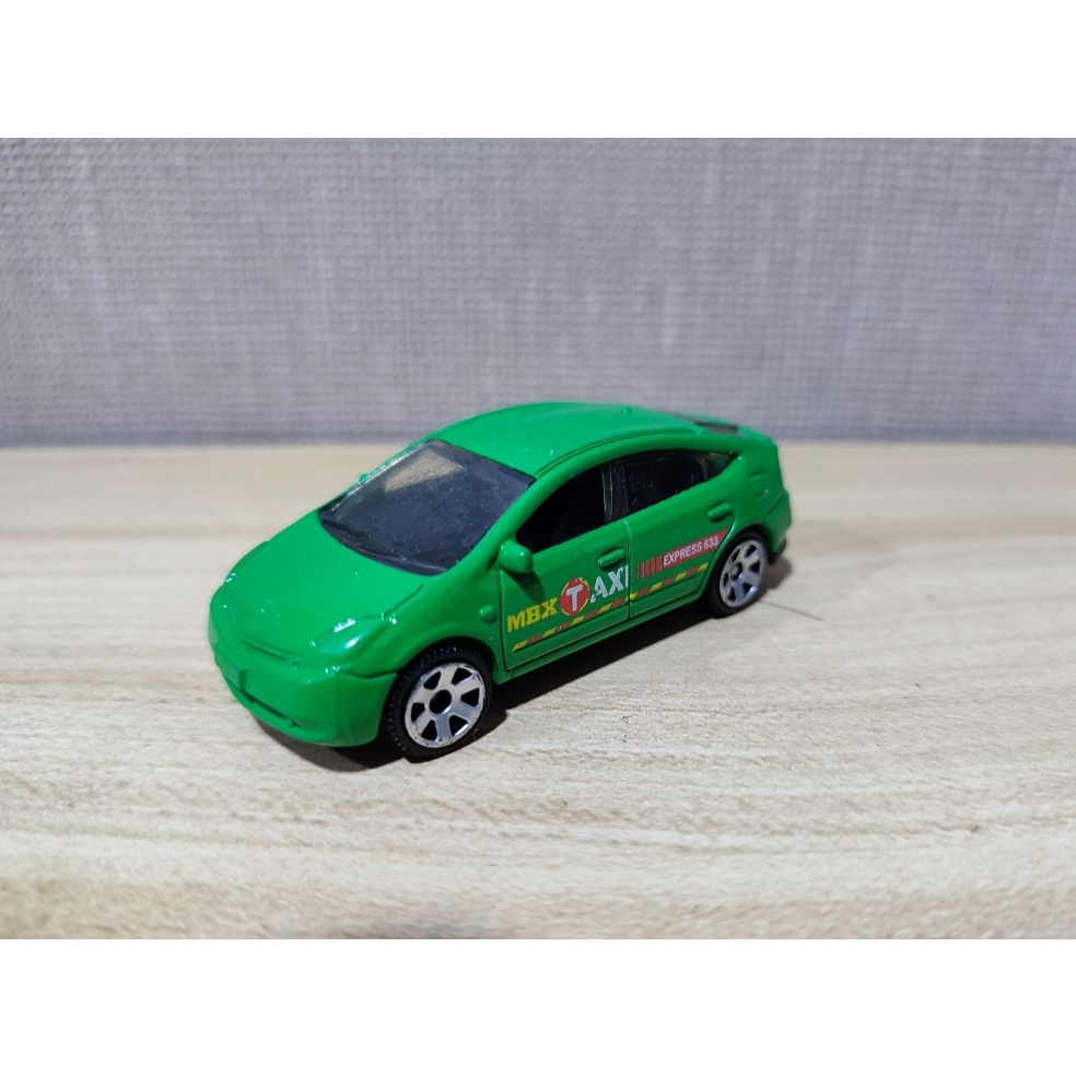 Matchbox รถเหล็ก Toyota Prius แท็กซี่ สีเขียว นอกแพ็ค
