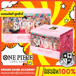 One Piece Card Game 25th Anniversary Deck Box + Playmat Set วันพีซ การ์ดเกม กล่องการ์ด กล่องเด็ค เพลย์แมต TCG ของแท้