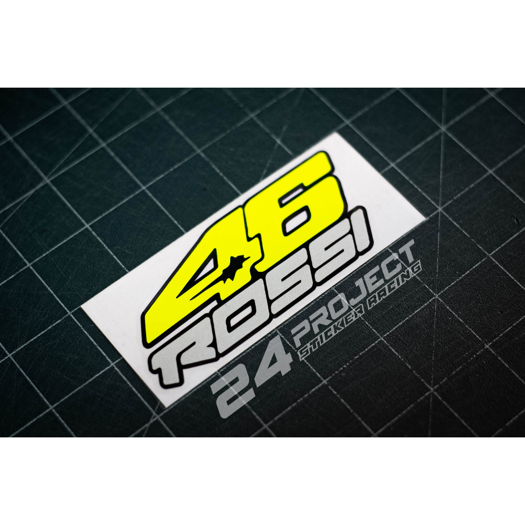 สติ๊กเกอร์46Rossi 10x4.5เซน