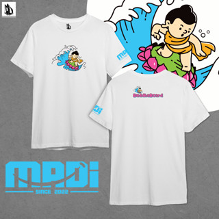 MADI เสื้อยืด  " BuddhaBoard "  ผ้า Cotton100%