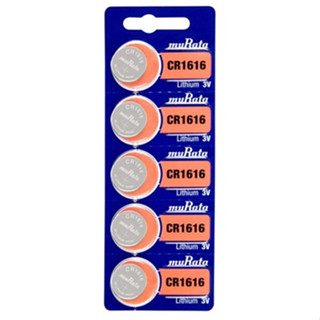 ถ่านกระดุม Murata CR1616 LITHIUM BATTERY 3V COIN (MADE IN JAPAN) ถ่านนาฬิกา EXP.2032
