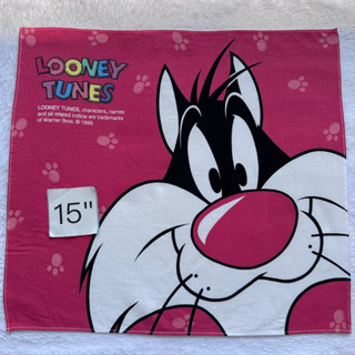 Sylvester Looney tunes ผ้าเช็ดหน้า ซิลเวสเตอร์ ลูนี่ตูน