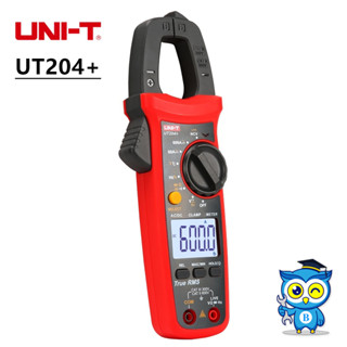 UNI-T UT204+ แท้!!!! คลิปแอมป์ แคมป์มิเตอร์ดิจิตอล AC/DC รุ่น UT204+ Clamp Meter กิ๊ปแอมป์ วัดไฟ ก้ามปู