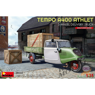 MINIART 38032 TEMPO A400 ATHLET 3-WHEEL DELIVERY TRUCK [1/35]