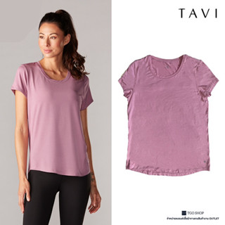 เสื้อระบายอากาศ Tavi Noir แทวี นัวร์ เสื้อออกกำลังกาย/ลำลอง Cap Sleeve Tee